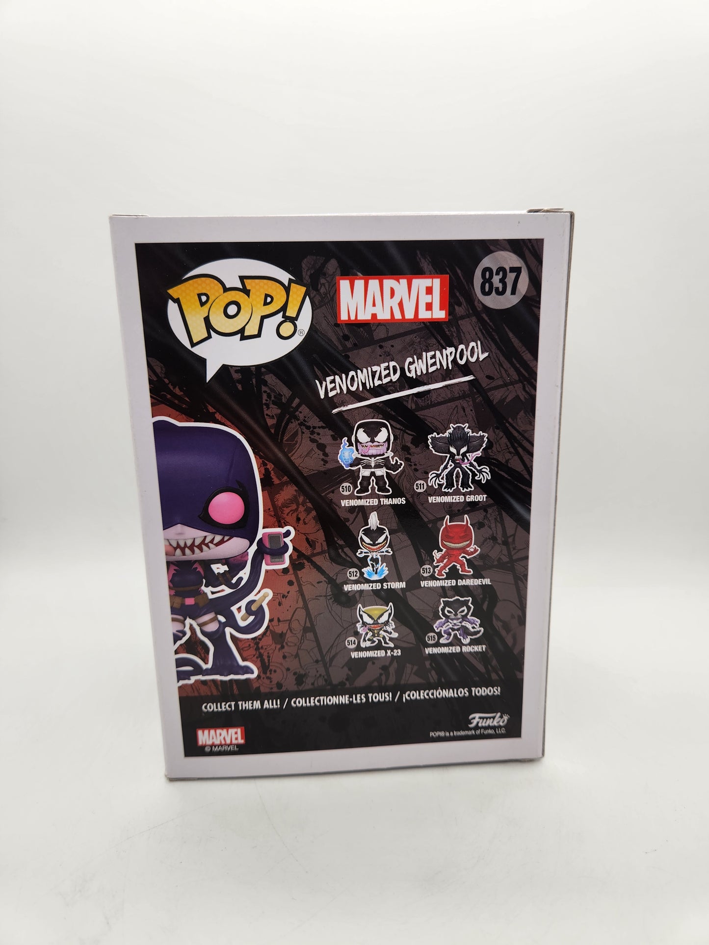 #837 Venomised Gwenpool GAMESTOP EXCLUSIVE Venom Marvel Funko Pop