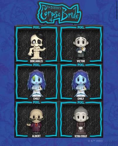 Corpse Bride Individual Thrilljoy PIXL! Sealed Mystery Box Figure