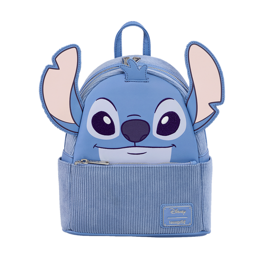 Lilo & Stitch Corduroy Mini Disney Loungefly Backpack