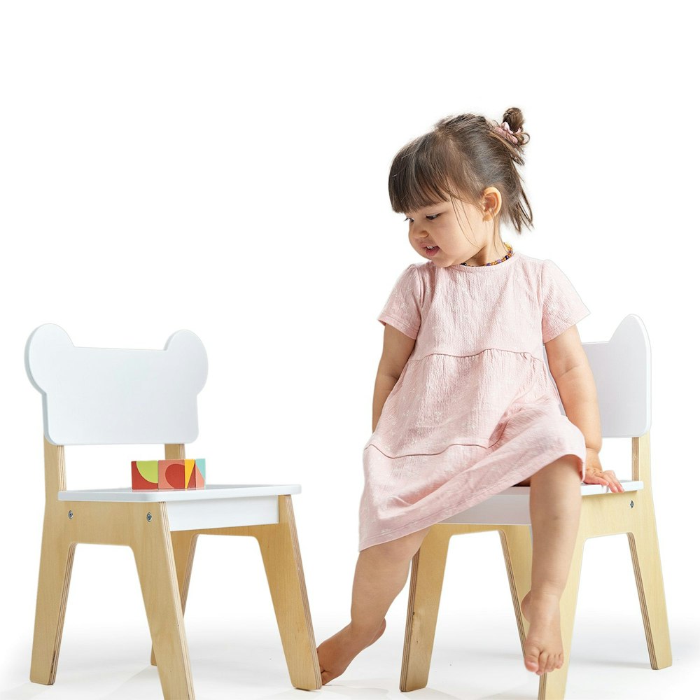 Kids' Bear Chair Mentari Wooden Furniture