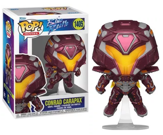 #1405 Conrad Carapax Blue Beetle Movies Funko Pop