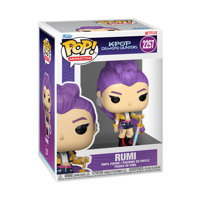 #2257 Rumi Huntrix KPOP Demon Hunters Animation Funko Pop