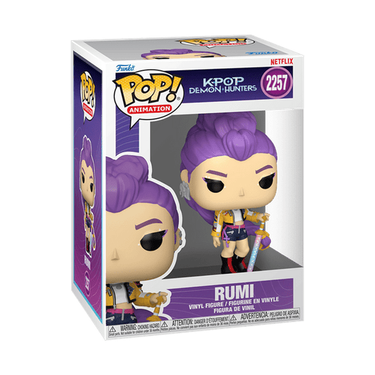 #2257 Rumi Huntrix KPOP Demon Hunters Animation Funko Pop