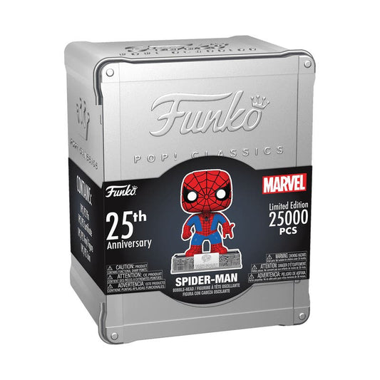 Spider-Man Classics Vault Tin Marvel Funko Pop Collectors Set