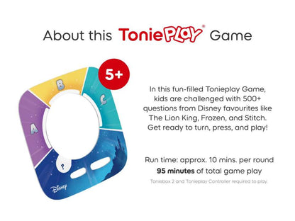 Tonies Quiz: Disney Quiz Kingdom Tonies Tonieplay (UK)