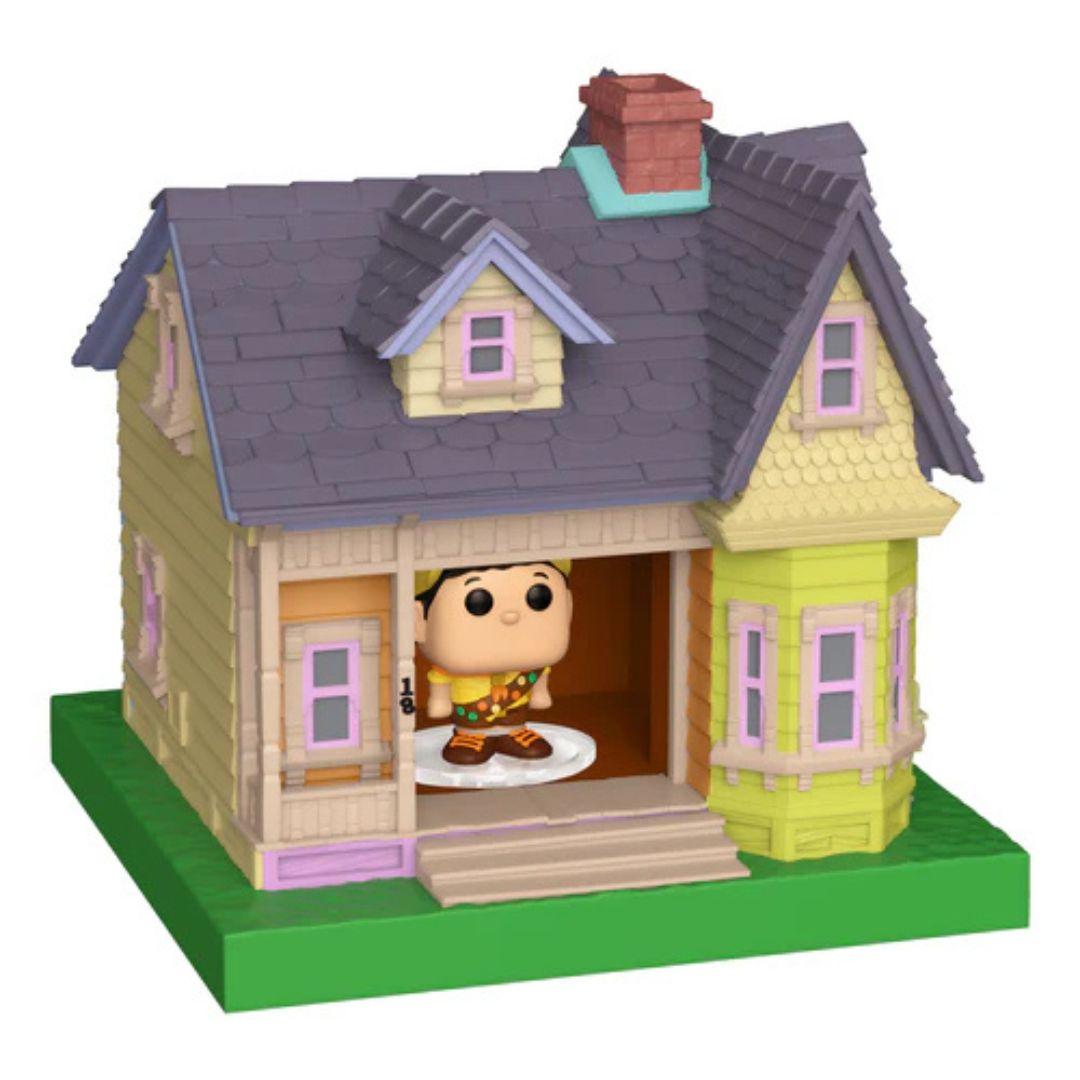 Russell with Up House Disney Bitty Pop Deluxe Town Individual Funko