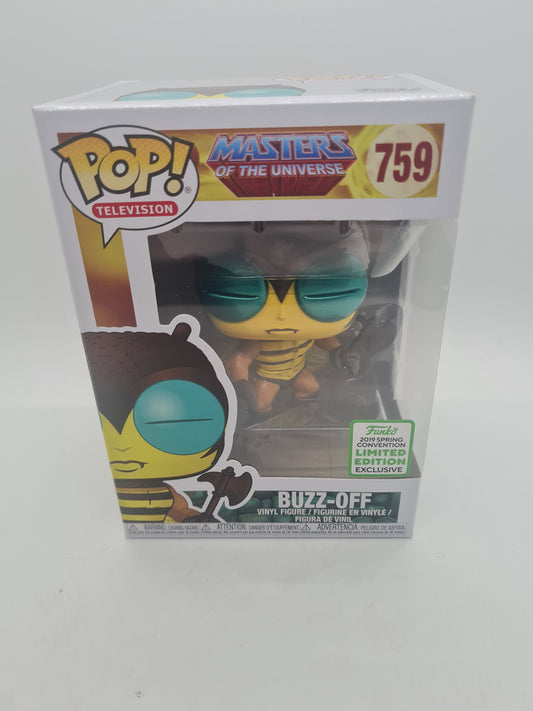 #759 Buzz-Off 2019 SPRING CONVENTION Masters Of The Universe Television Funko Pop