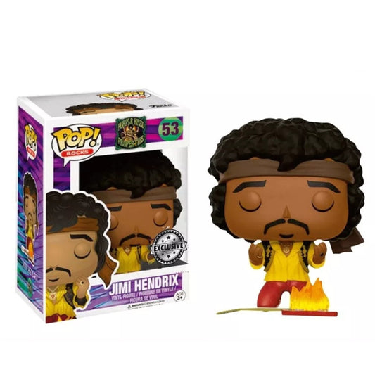 #53 Jimi Hendrix EXCLUSIVE Purple Haze Properties Rocks Funko Pop