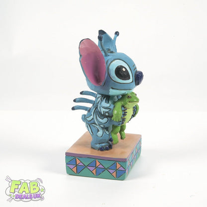 Strange Life Forms - Lilo and Stitch with Frog Figurine - Disney Traditions Ornament by Jim Shore