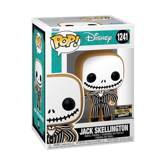 1241 Jack Skellington HOT TOPIC EXCLUSIVE Disney Funko Pop