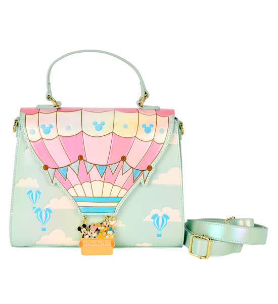 Mickey Mouse and Friends Hot Air Balloon Crossbody Disney Loungefly Bag