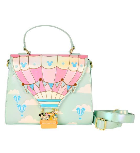 Mickey Mouse and Friends Hot Air Balloon Crossbody Disney Loungefly Bag