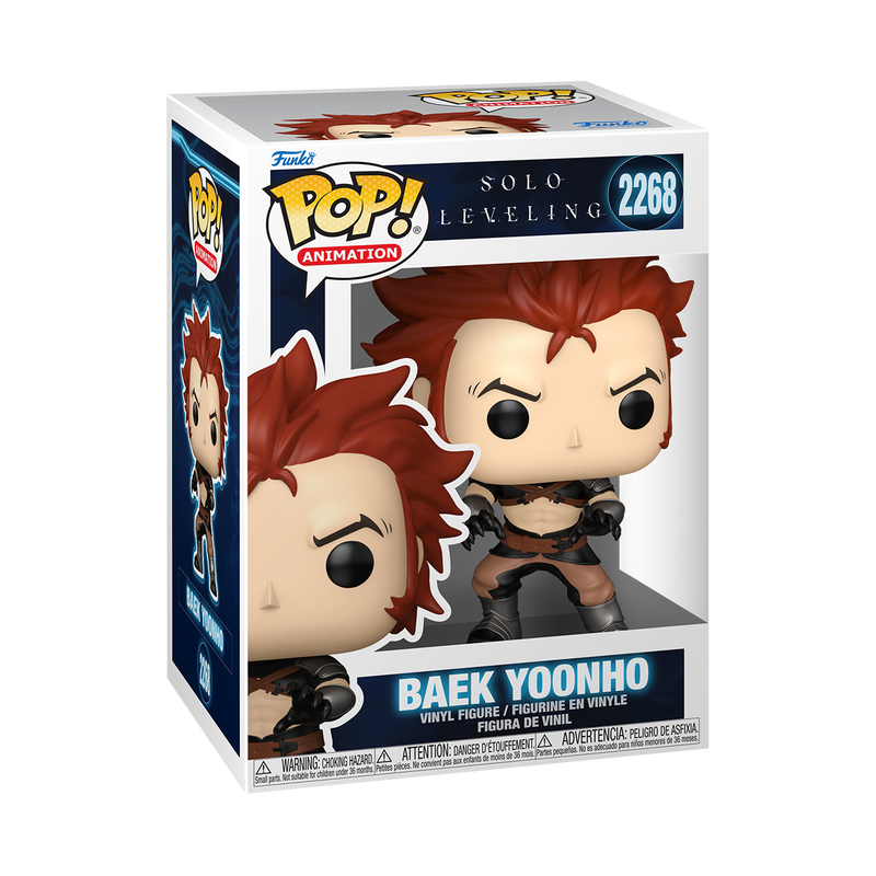 #2268 Baek Yoonho Solo Leveling Animation Funko Pop