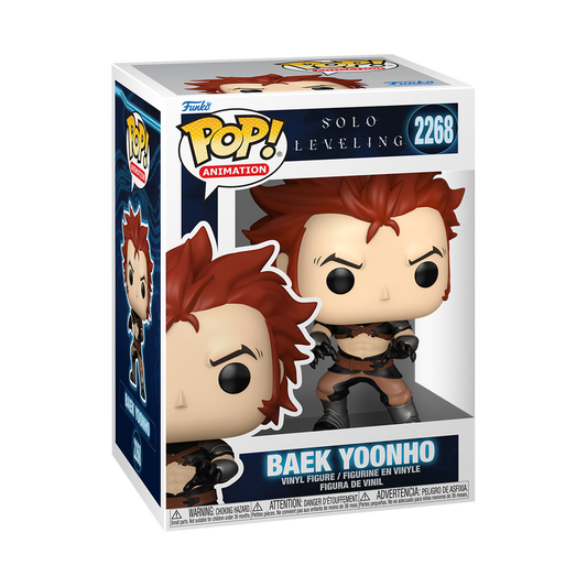 #2268 Baek Yoonho Solo Leveling Animation Funko Pop