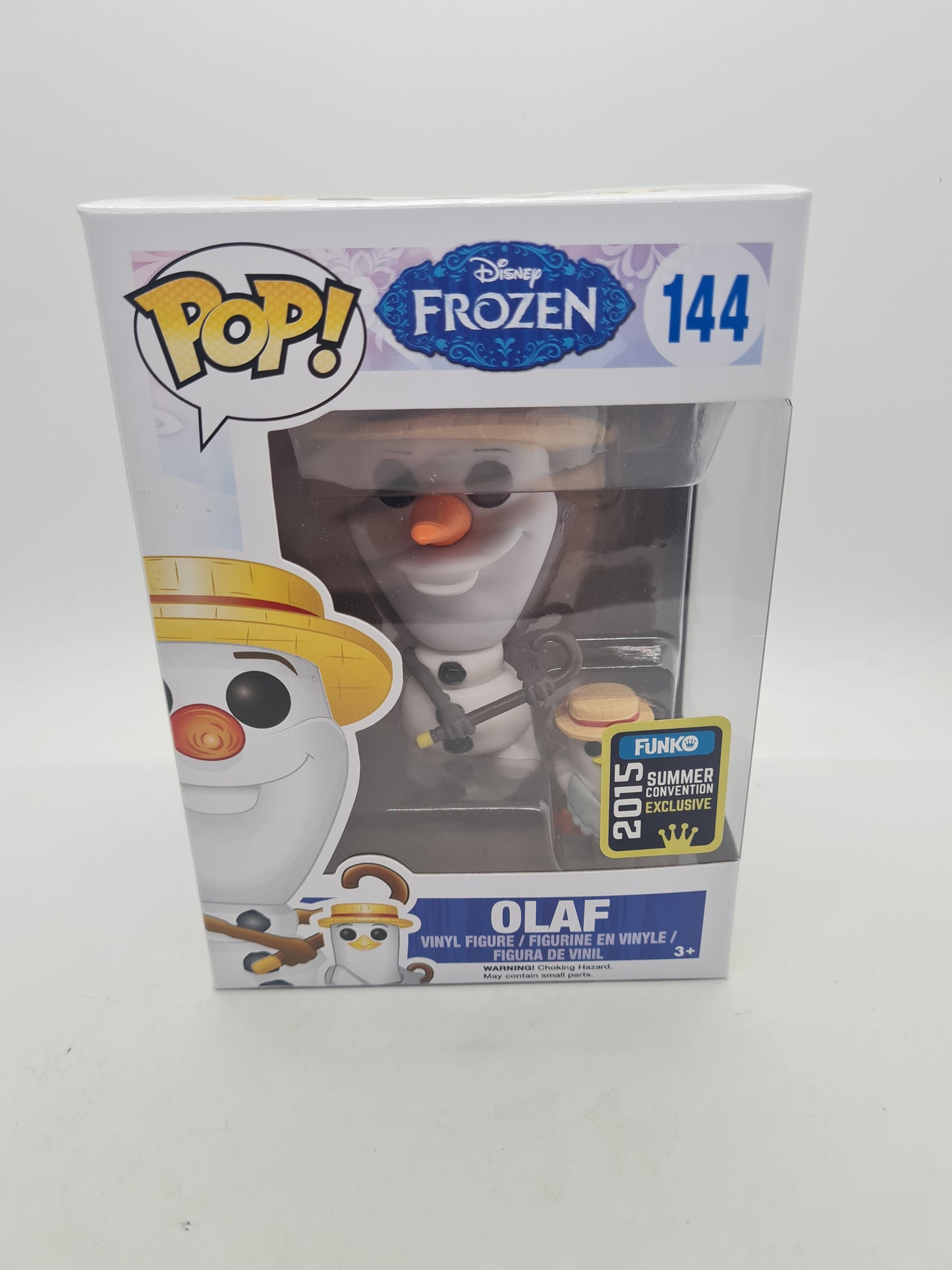 #144 Olaf 2015 SUMMER CONVENTION Disney Frozen Funko Pop