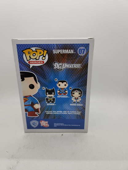 #07 Superman PX EXCLUSIVE DC Universe Heroes Funko Pop