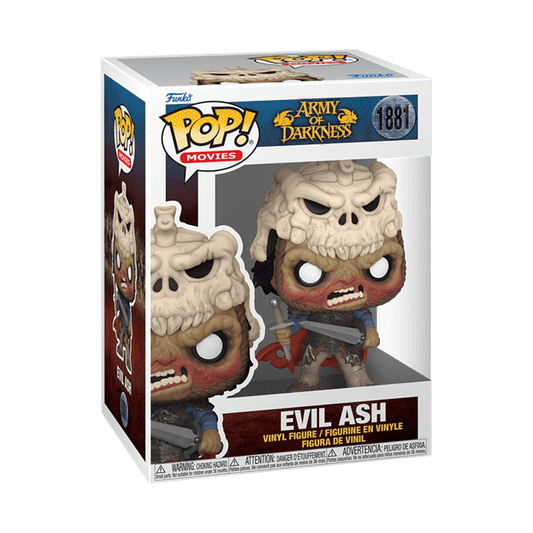 #1881 Evil Ash with Swords Army of Darkness Horror Movies Funko Pop