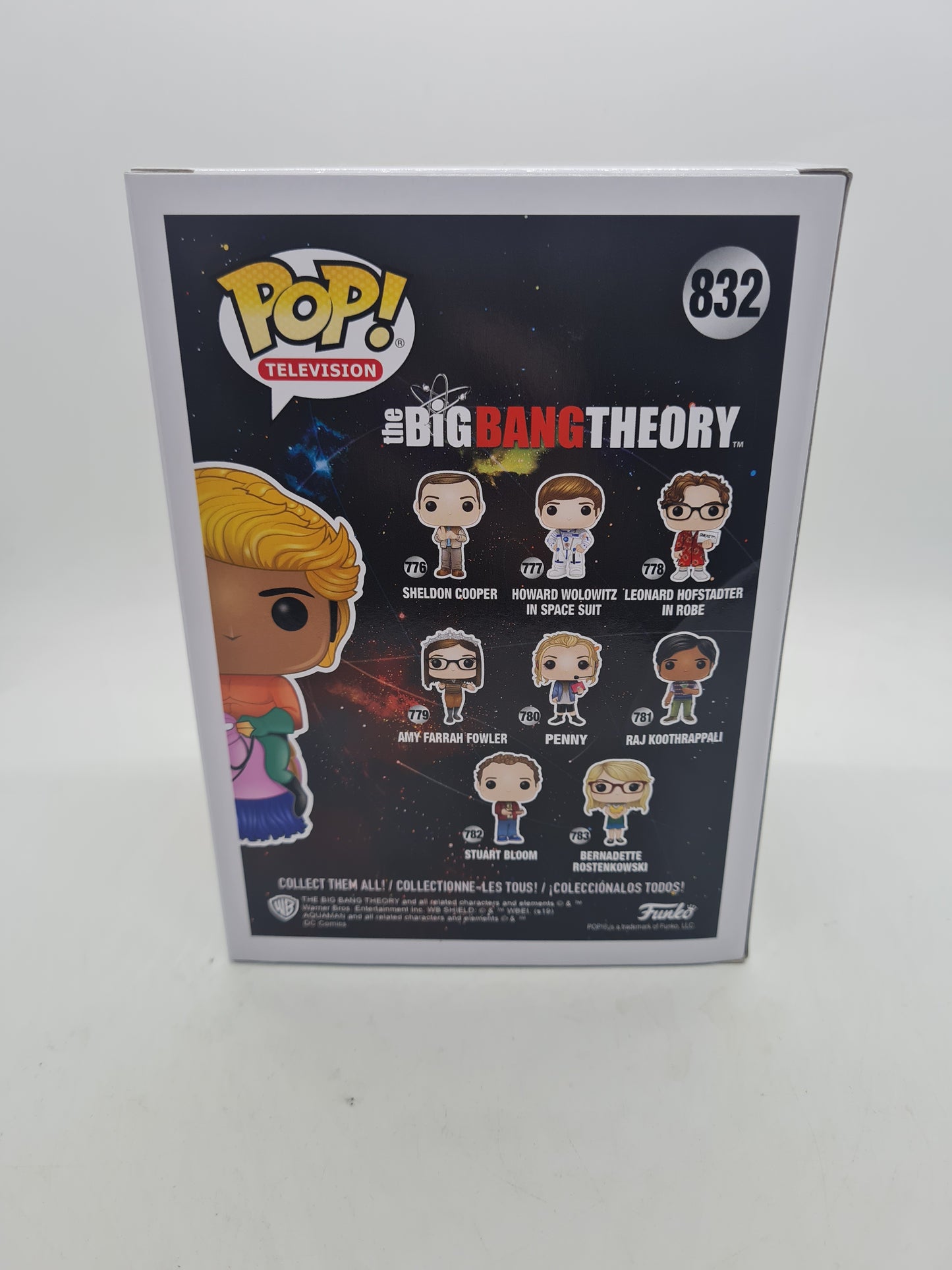 #832 Raj Koothrappali As Aquaman The Big Bang Theory Television Funko Pop