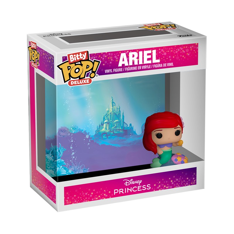 Ariel The Little Mermaid Disney Bitty Pop Deluxe Individual Funko