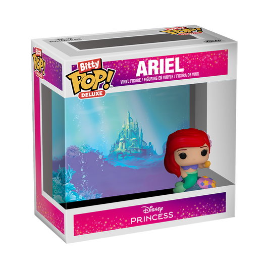 Ariel The Little Mermaid Disney Bitty Pop Deluxe Individual Funko