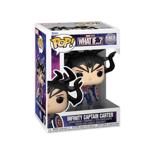#1464 Infinity Captain Carter What If Marvel Funko Pop