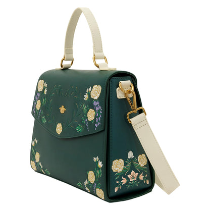 Bridgerton Floral Silhouette Loungefly Crossbody Bag