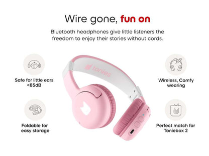 Tonies Bluetooth Headphones - Cloud Pink