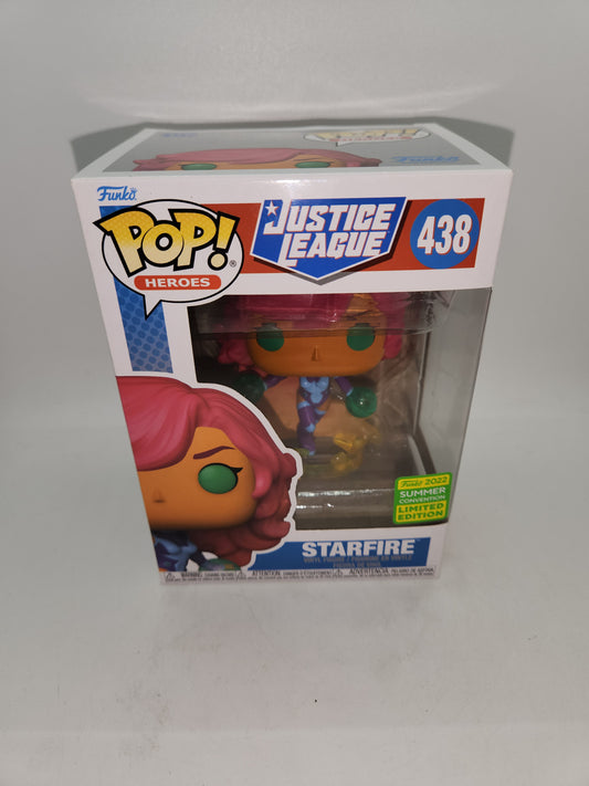 #438 Starfire 2022 SUMMER CONVENTION Justice League Heroes Funko Pop