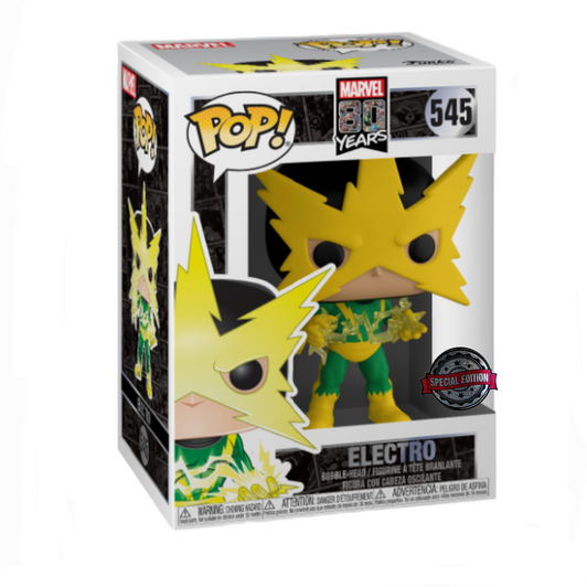 #545 Electro SPECIAL EDITION Marvel Funko Pop