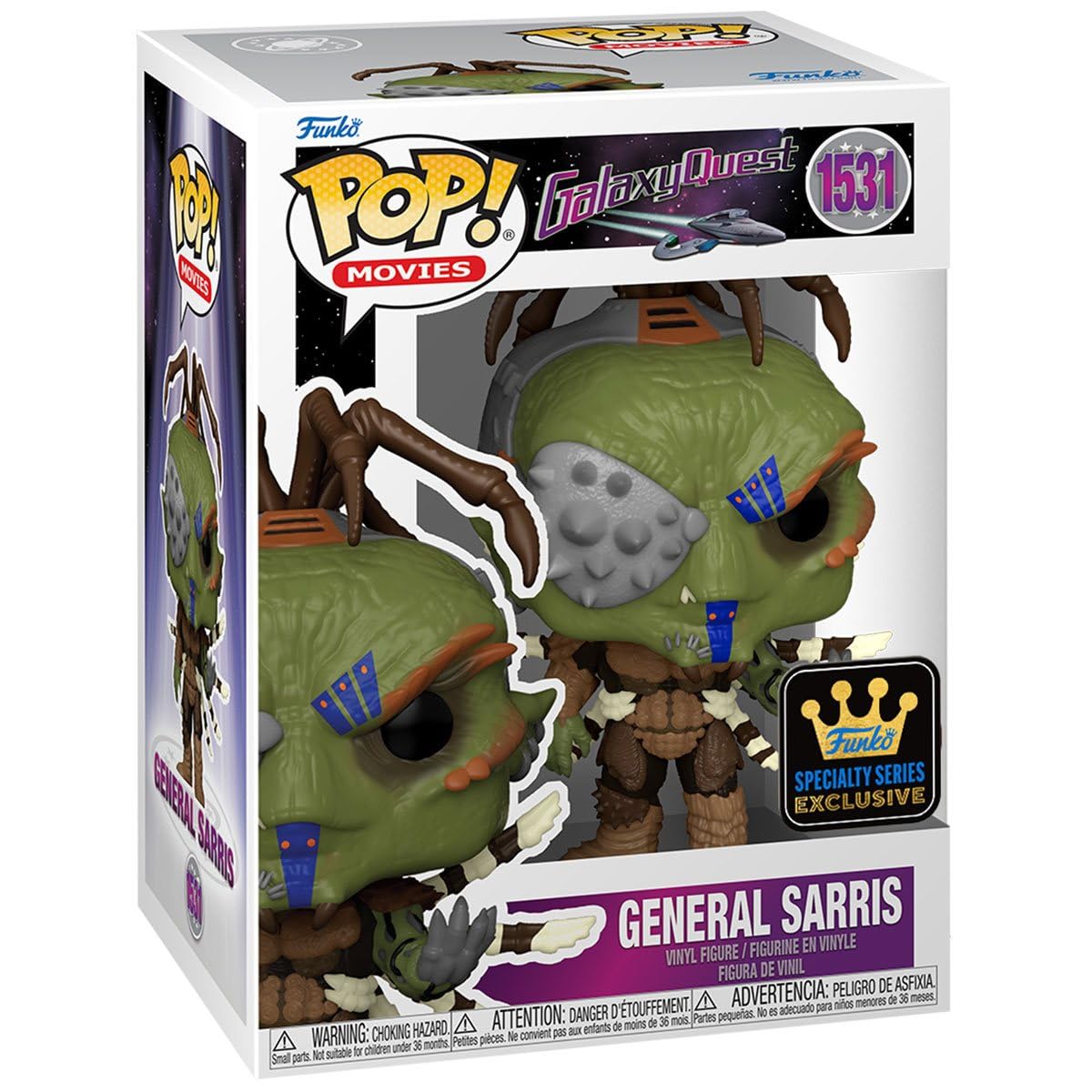 # 1531 General Sarris Galaxy Quest Movies Funko Pop