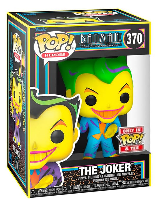 #370 The Joker Blacklight Batman Heroes Funko Pop