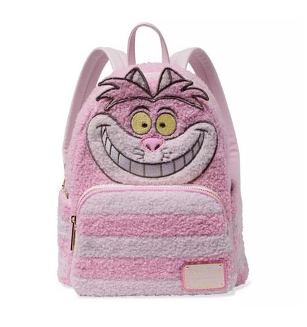 Cheshire Cat Alice in Wonderland Disney Parks Fluffy 2025 Loungefly Mini Backpack