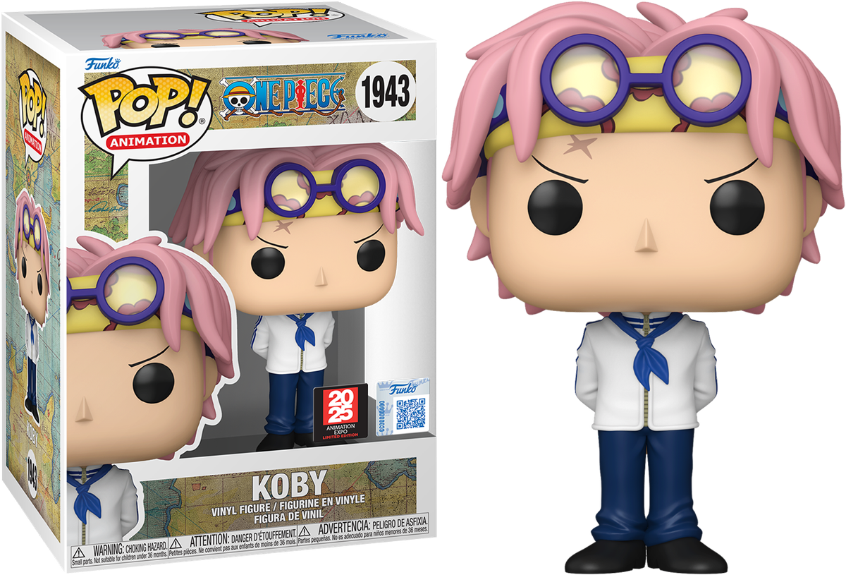 #1943 Koby 2025 ANIMATION EXPO LIMITED EDITION One Piece Animation Funko Pop