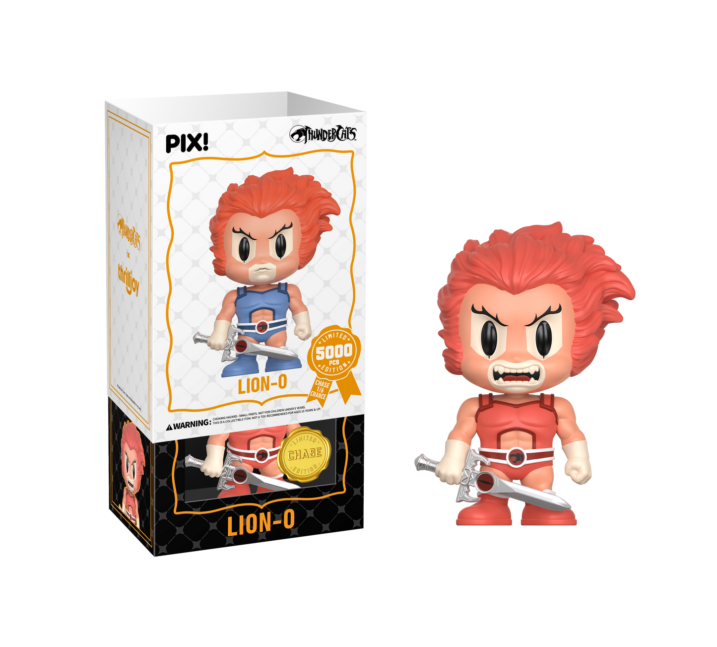 Lion-O Thundercats Thrilljoy PIX! Sealed Chance of Chase