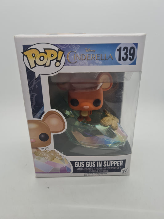 #139 Gus Gus In Slipper Disney Chinderella Funko Pop