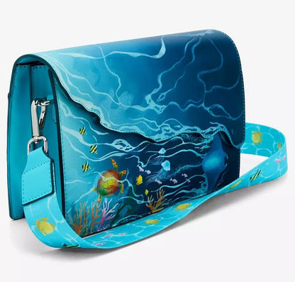 Moana Water Flow Ocean Disney Princess Loungefly Crossbody Exclusive