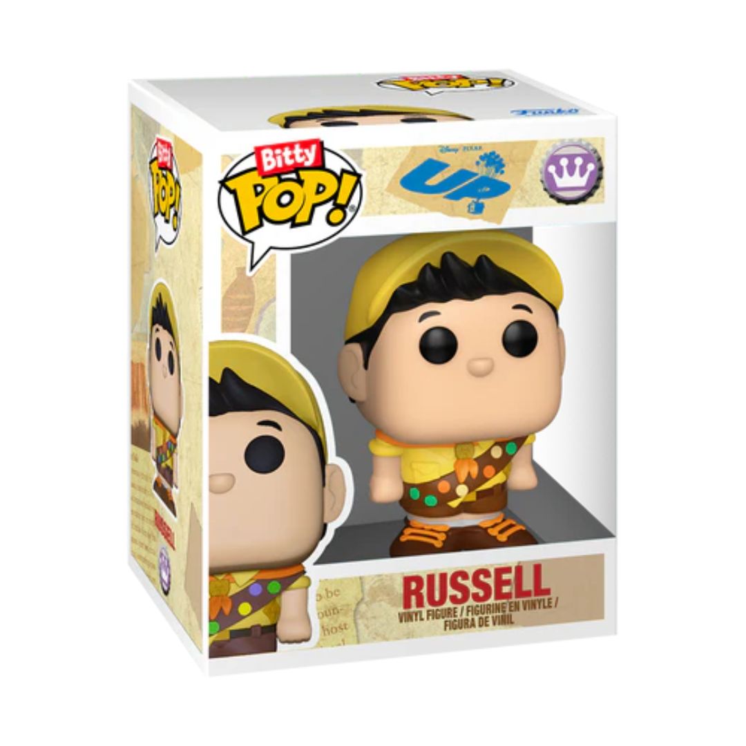 Russell with Up House Disney Bitty Pop Deluxe Town Individual Funko