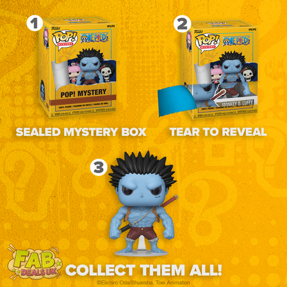 One Piece Anime Mystery Pop Blind Box with Chance of Chase Funko Pop Animation