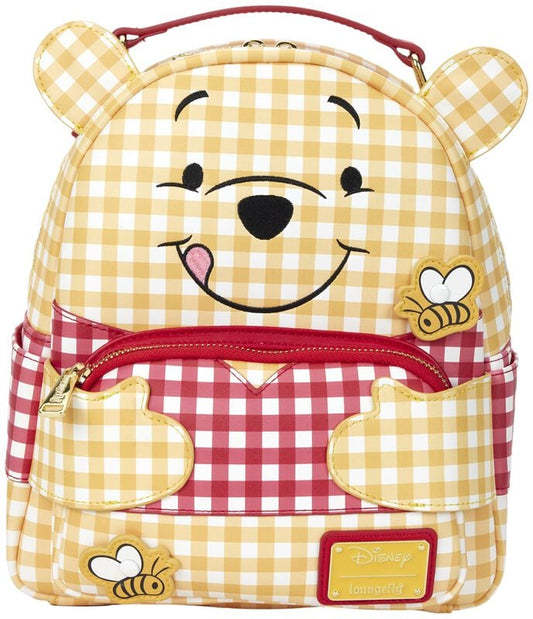 Winnie the Pooh Classic Gingham Disney Loungefly Mini Backpack