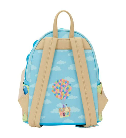Pixar Up Carl & Russell Disney Loungefly Mini Backpack