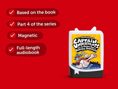 The Adventures of Captain Underpants and the Perilous Plot of Professor Poopypants Book #4 Tonies
