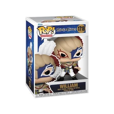 #1718 William Black Clover Animation Funko Pop
