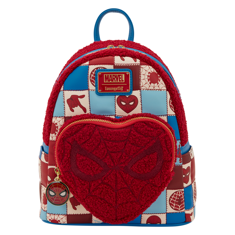 Marvel
Spider-Man Sherpa Heart Mini Loungefly Backpack