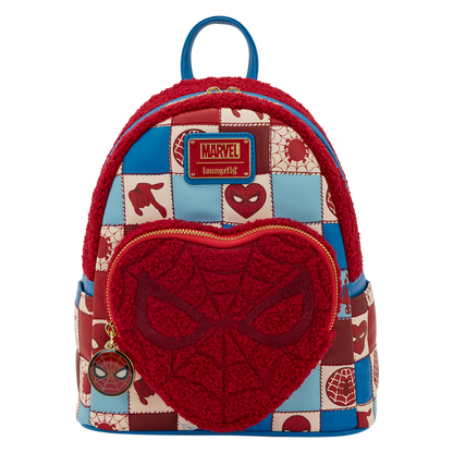 Marvel
Spider-Man Sherpa Heart Mini Loungefly Backpack
