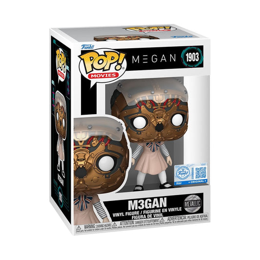 #1903 M3gan METALLIC Megan Horror Movies Funko Pop