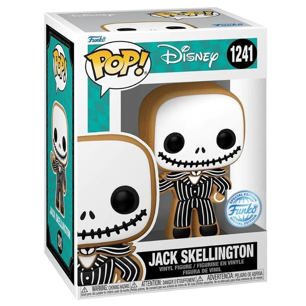 #1241 Jack Skellington Gingerbread NBC Nightmare Before Christmas Disney Funko Pop