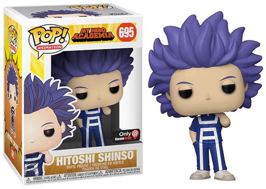 #695 Hitoshi Shinso GAMESTOP My Hero Academia MHA Animation Funko Pop