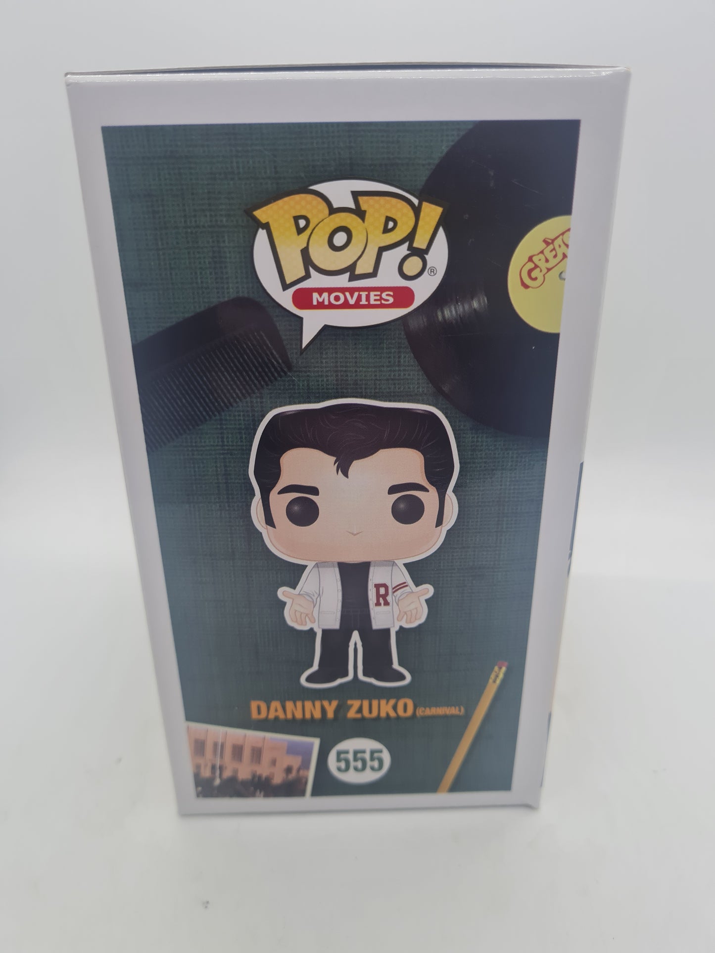 #555 Danny Zuko Carnival Grease Movies Funko Pop