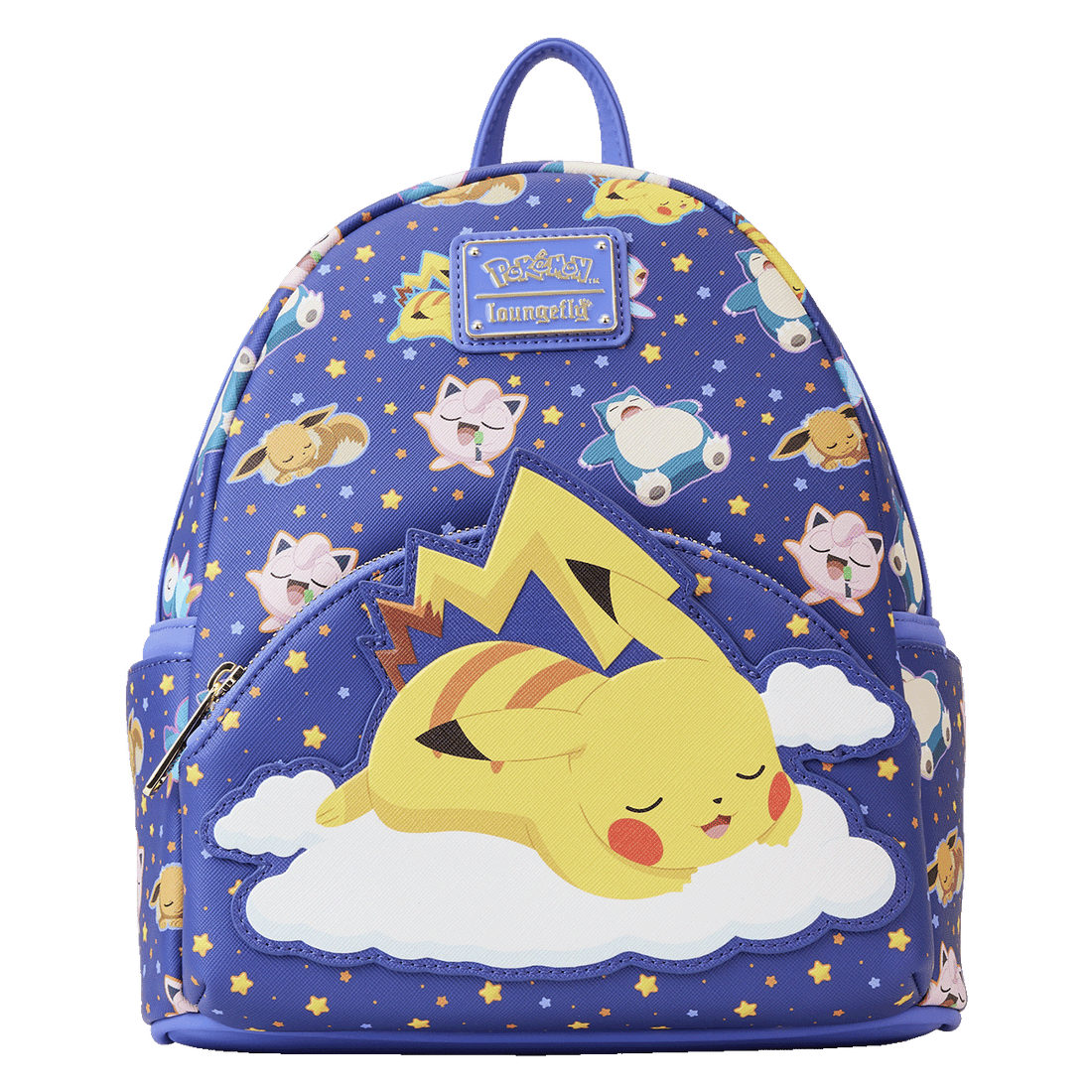 Pikachu and Friends Sleeping Pokemon Mini Loungefly Backpack