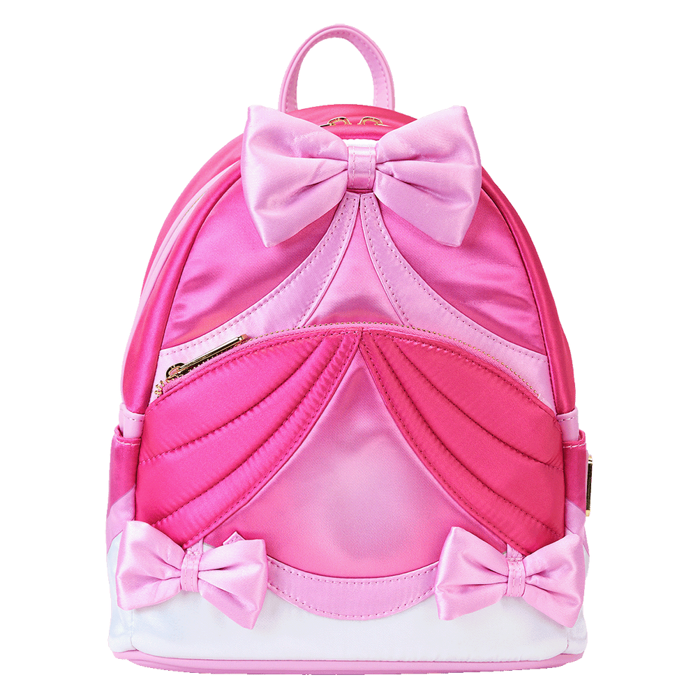 Cinderella 75th Anniversary Pink Bow Disney Princess Loungefly Mini Backpack